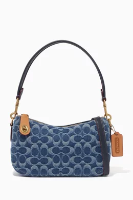 Coach denim sutton crossbody new arrivals