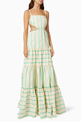 slim fit dress slacks Alexis Ready to Ship Bridesmaids Dress main image 0