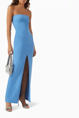 chinese dress ladies The Bysha Maxi Dress in Cream