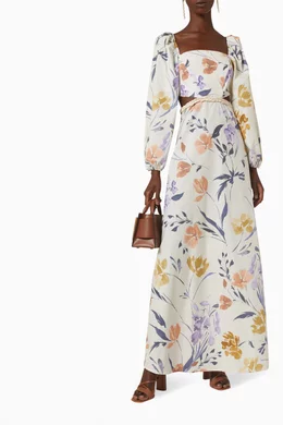 Wallis floral maxi dress 2025