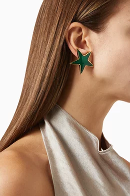 Vintage star earrings on sale