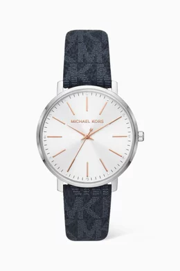 Michael kors pyper watch silver online