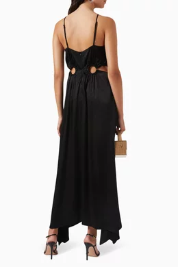 Buy Elliatt Black Visitant Maxi Dress in Viscose For Women Online | Ounass  Oman