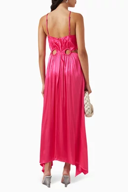 elliatt visitant maxi dress Orange Elliatt Visitant Maxi Dress by Elliatt