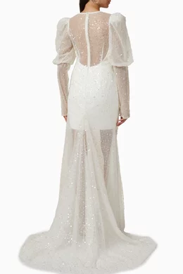 chinese dress ladies Vera Wang 'Fiona' Mermaid Ivory Wedding Gown  Instant Filters 2
