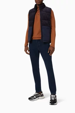 Pull Homme Col En V - Manches Longues Fin - Couleur Unie - Avec Poches - Coupe Décontractée - 7