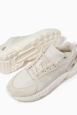 Buy adidas Grey ZX 22 Sneakers in Mesh Suede For Women Online Ounass Oman