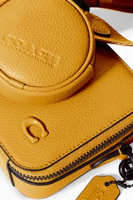 Yellow coach crossbody bag cheap