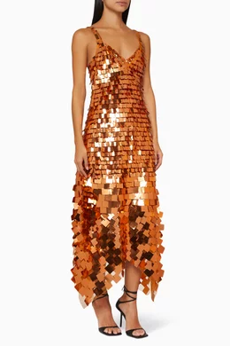 simkhai orange sequin dress Replying to @nicole The perfect pop of color with @nicole  In the  @Simkhai Bex Tank Maxi Dress #revolve #orange #orangedress #dress  #dressinspo #sequins #sequinsdress #ootd #style #color #bright