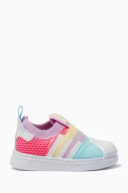 Buy adidas Multicolour Superstar 360 2.0 Sneakers in Mesh and Suede For  Kids Online | Ounass Oman
