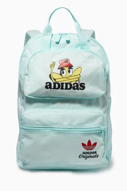Buy adidas Blue Fun Trefoil Two Way Backpack in Recycled Materials For Boys  Online | Ounass Oman