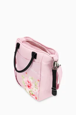 Buy Monnalisa Pink Leclerc Baby Diaper Bag by Monnalisa Online for Kids Ounass Oman