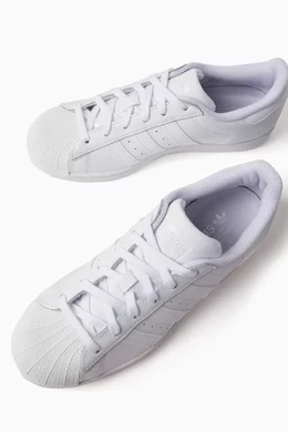 Buy adidas White Junior Holographic Superstar Sneakers For Boys Online |  Ounass Oman