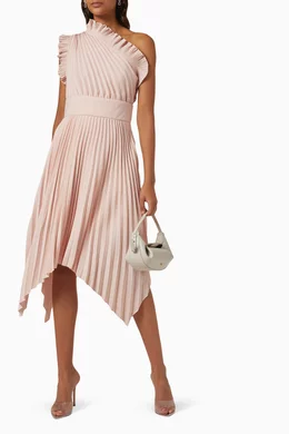 chinese dress ladies Love In The Dark Midi Dress - Mossman main image 1