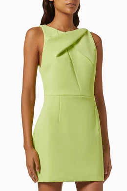 mossman green dress Mossman Dark Paradise Mini Dress Green Size 10 main image 1