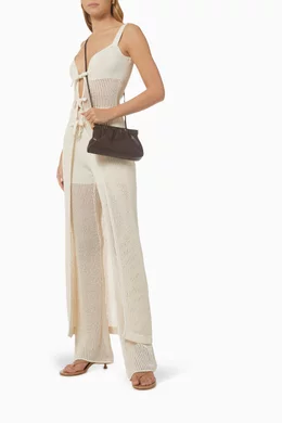 えみり Nanushka Bar Clutch Mini クラッチバッグ Buy NANUSHKA Brown The Bar Clutch Mini Bag in Vegan Leather For