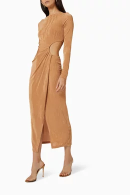 sirens midi dress Sirens Imelda Dress Green Butterly – BOHO BEACH FEST