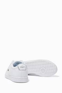 Lacoste blanche scratch outlet