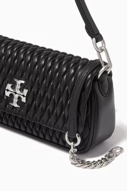 Tory burch marion embossed shrunken shoulder bag on sale