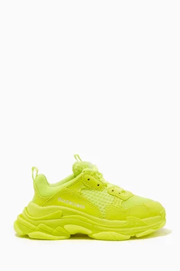 Triple s verte fluo top