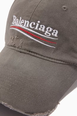 BALENCIAGA POLITICAL DESTROYED CAPキャンペーン