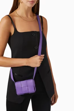 Bottega Veneta カセットミニパープル