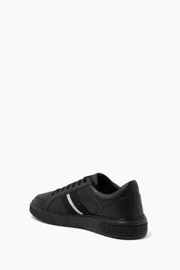 Buy Bally Black Moony Sneakers in Calf Leather For Men Online