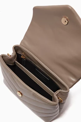Toy loulou matelassé leather crossbody bag outlet