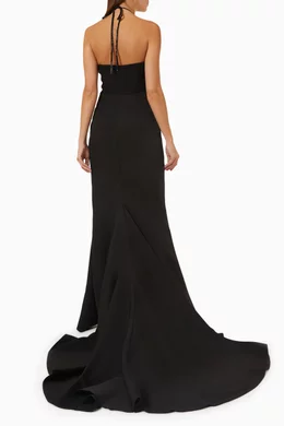 knee length dresses for ladies Eden Strapless Maxi Dress
