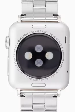 Buy Coach Color Apple Watch Rhinestone Stainless Steel Strap 38mm For Men Online Ounass Oman