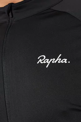 Buy Rapha Black Long sleeve Core Jersey T shirt For Men Online Ounass Oman