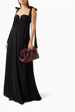 alexis dali maxi dress Buy Alexis Black Dali Maxi Dress in Chiffon For Women Online