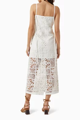 chinese dress ladies The Alexis Maxi Dress in Cream  Solace London