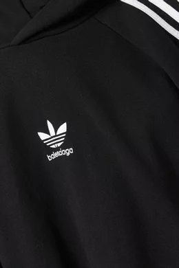 トップス BALENCIAGA ADIDAS HOODIE LARGE FIT Balenciaga x adidas Hoodie Large Fit Black - FW22 - US