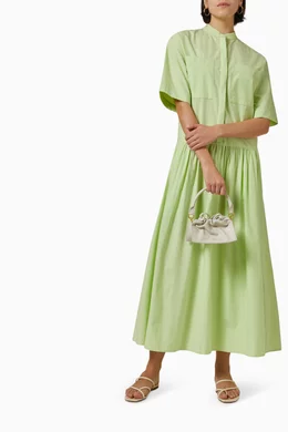 bondi born green dress Buy Maddalena Maxi in Cotton For Women Online SCHL003023_B_L