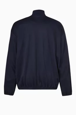 Buy Balenciaga Blue x Adidas Tracksuit Jacket in Cotton Terry