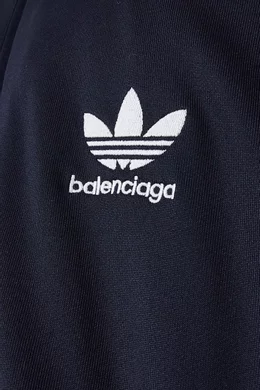 Buy Balenciaga Blue x Adidas Tracksuit Jacket in Cotton