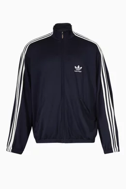 Buy Balenciaga Blue x Adidas Tracksuit Jacket in Cotton Terry
