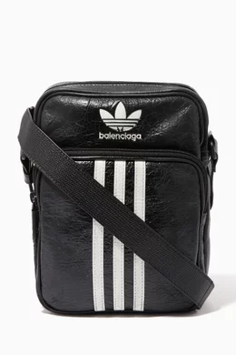 Adidas leather side bag on sale