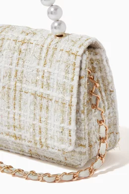 MILK X SODA AMIERA PEARL BAG WHITE