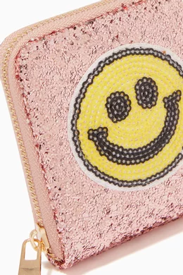 Milk x Soda PATCH WALLET SMILE