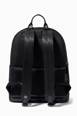 Buy Michael Kors Black Hudson Slim Commuter Backpack in  display picture 2