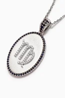 Virgo diamond necklace hot sale