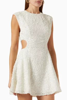 aje mirage beaded mini dress Buy Neutral in Organza For Women Online Sleek lines and a status_live White Casual Flowy Wedding Color:Sparrowhawk 2136