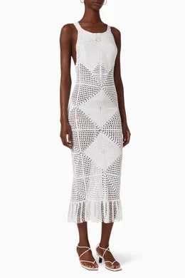alix pinho crochet dress ALIX PINHO