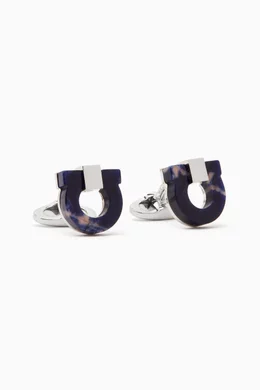 Ferragamo Salvatore Gancini solde Cufflinks
