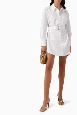 mossman white shirt dress Good Intentions Mini Dress, 10