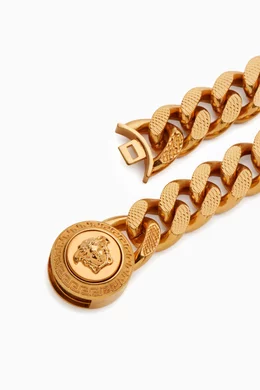 Versace medusa gold chain 2025