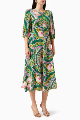 where to buy emerald green dress Flippy Wiggle Dress | Emerald Green main image 1