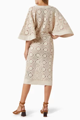 andrea iyamah crochet dress Andrea Iyamah: Teri Crochet Dress